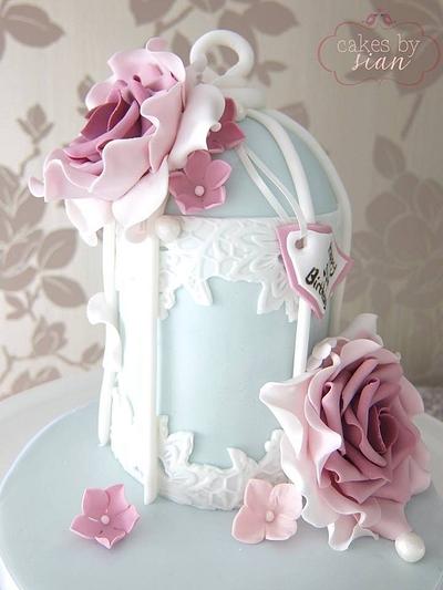 Birdcage birthday cake - Cake by Cakes by Sian