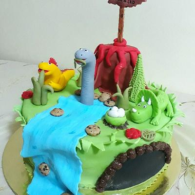 Dinosaur - Cake by Emnabil