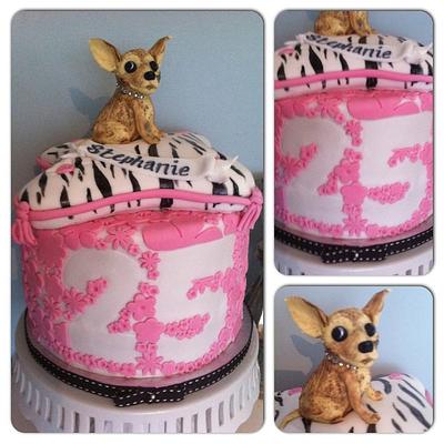 Chihuahua cake - Cake by Nicky Gunn
