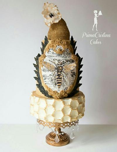 Animal Rights Collaboration: Save the Honey Bee! - Cake by PrimaCristina