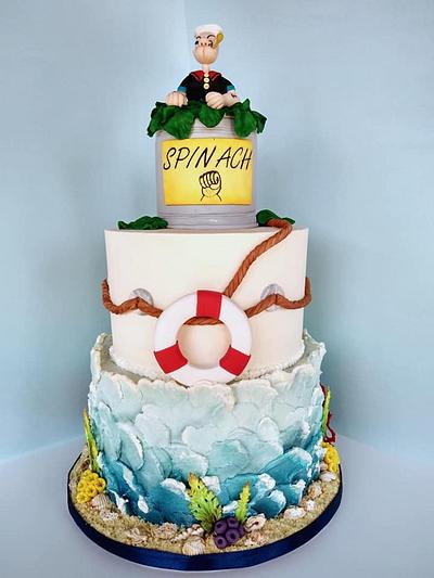 Popeye's Sea Cake - Cake by Dari Karafizieva