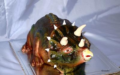 Triceratops cake - Cake by Torty Alexandra