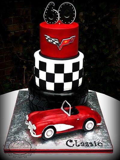 Corvette  - Cake by Karens Kakes