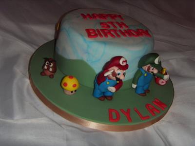 Super Mario Bros Birthday Cake - Cake by Christine