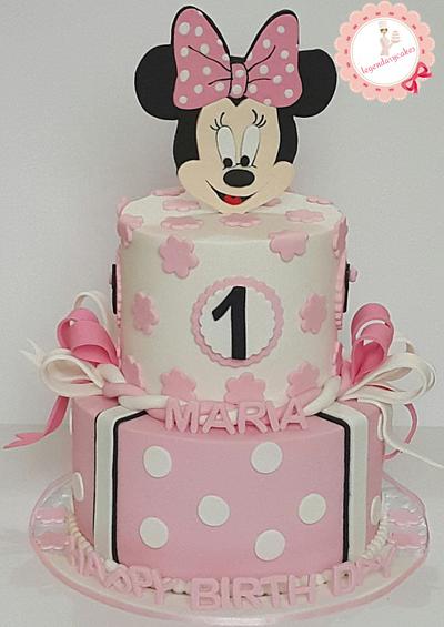 Minnie cake - Cake by LegendaryCakes