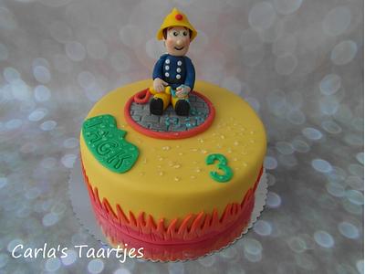 Sam Fireman Cake - Cake by Carla 