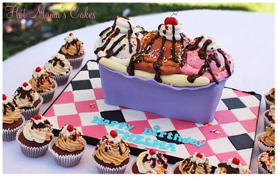 Ice Cream Social Birthday! - Cake by Hot Mama's Cakes
