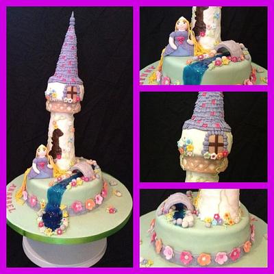Rapunzel - Cake by Rachael Osborne