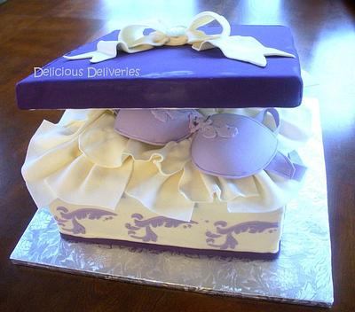 Bridal Gift Box Cake - Cake by DeliciousDeliveries