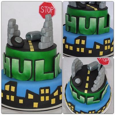 Incredible Hulk Cake - Cake by Jolirose Cake Shop