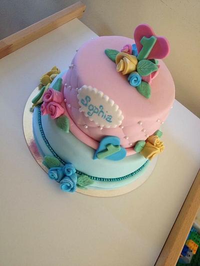 Girly cake  - Cake by Jenny's Cakery 