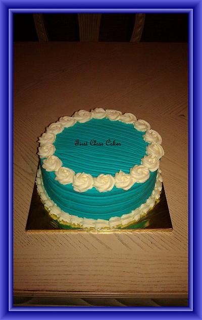Simply Blue - Cake by First Class Cakes