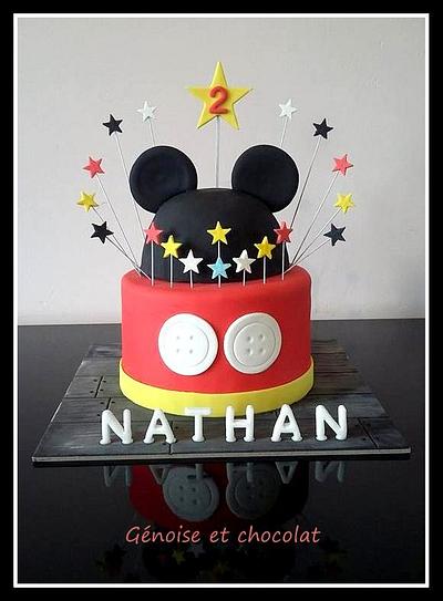 Mickey mousse cake - Cake by Génoise et chocolat