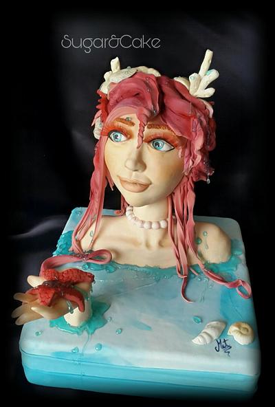 Mermaid Partenope - Sirena Partenope  - Cake by fiammetta