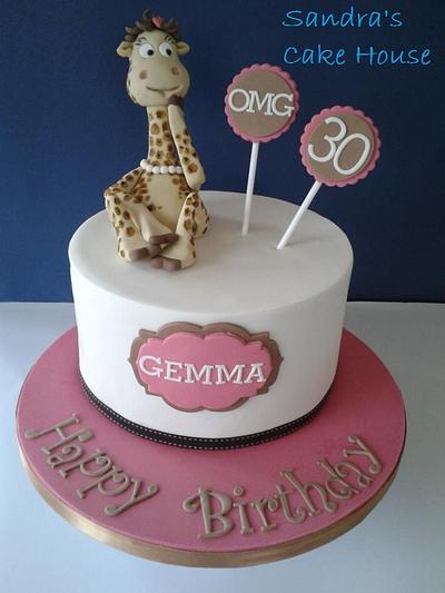 OMG 30! - Cake by Sandra's Cake House 