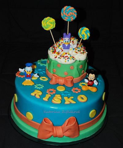 Mickey´s friends - Cake by katarina139