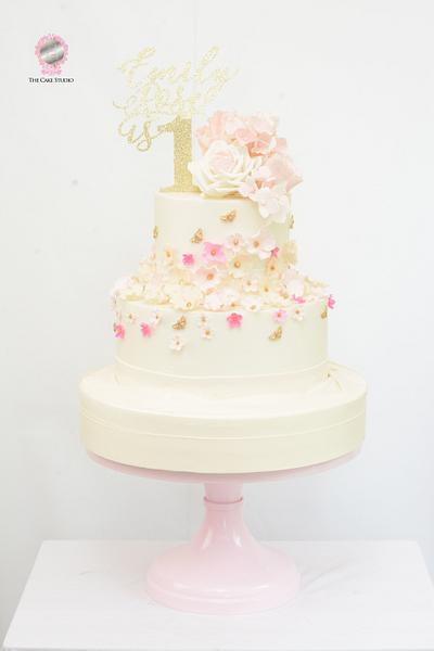 Blush Cake  - Cake by Sugarpixy