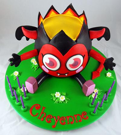Moshi Monster - Cake by Lisa-Jane Fudge