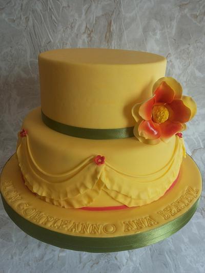 yellow cake! - Cake by Simona