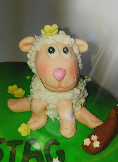 Little Sheep - Cake by Sabine Schieber 