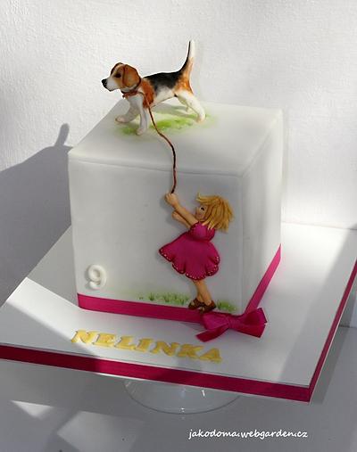 Beagle - Cake by Jana