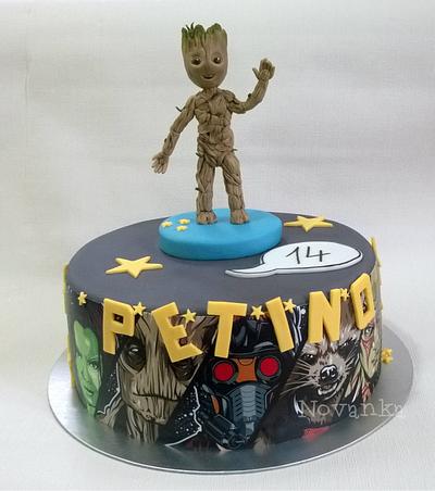 Guardians of the galaxy - Cake by Novanka