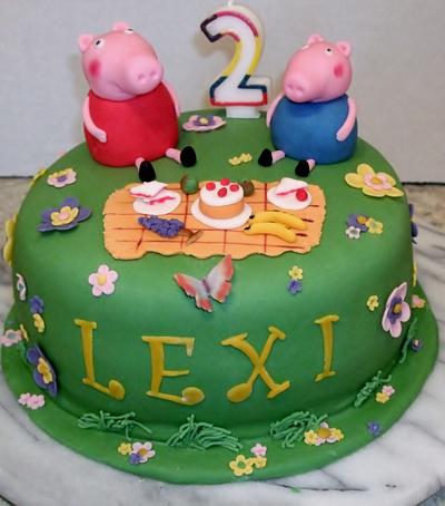 Peppa pig  - Cake by Lelly