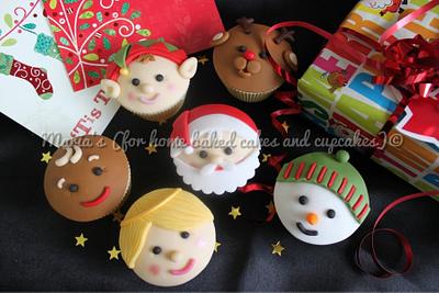 Christmas cupcakes 2012 - Cake by Maria's