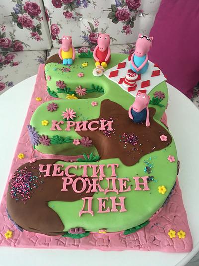 Peppa Pig Cake - Cake by Doroty