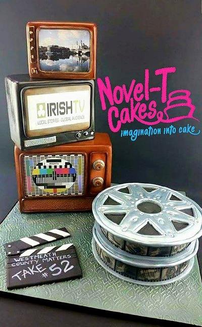 TV cake....cake TV - Cake by Novel-T Cakes