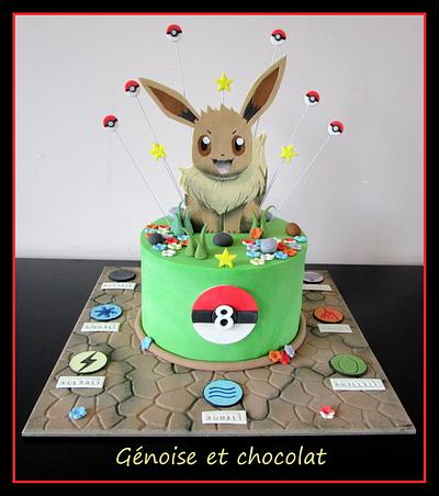 Evoli (pokemon) cake - Cake by Génoise et chocolat