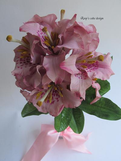 Rododendro flowers - Cake by rosycakedesigner