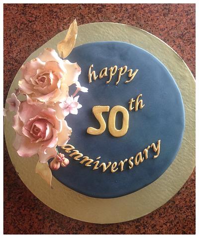 50th Anniversary - Cake by Homebaker