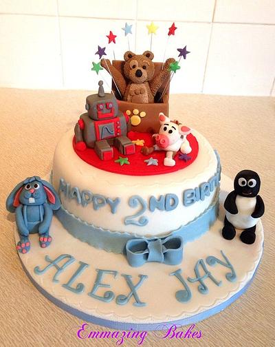 Charley bear and friends cake - Cake by Emmazing Bakes