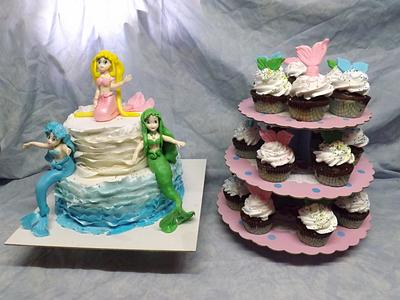 Mermaid Melody - Cake by Katarina