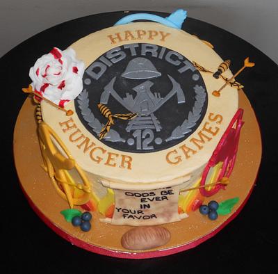 Happy Hunger Games - Cake by Pamela Sampson Cakes