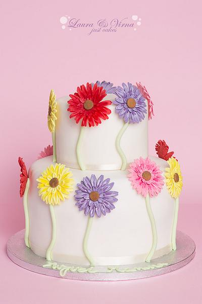 flower cake - Cake by Laura e Virna just cakes