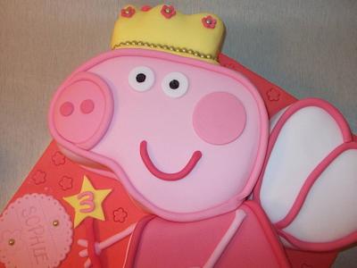 Peppa Pig Cake  - Cake by muffintops