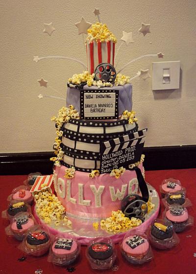 Hollywood theme cake - Cake by Paladarte El Salvador