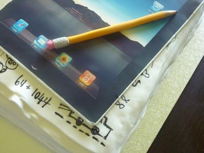 ipad  - Cake by The cake shop at highland reserve