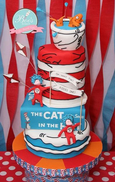 Cat in the Hat - Cake by Boo's Bakes