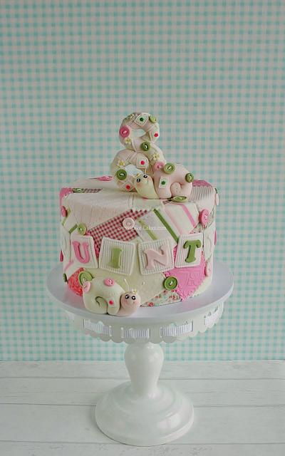 Patchwork cake - Cake by Tamara