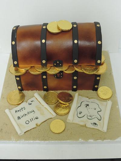 Treasure chest cake - Cake by David Mason
