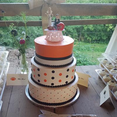 Cleveland Browns Weddings Cake - Cake by Gearhartcakes