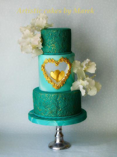 Wedding cake  - Cake by Marek