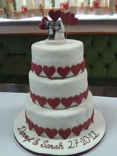 My first wedding cake - Cake by stilley