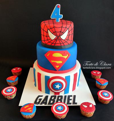 Marvel cake - Cake by Clara