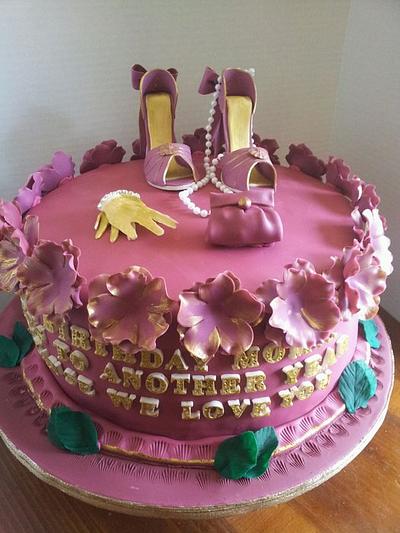 Mom's 90th Birthday - Cake by Melanie