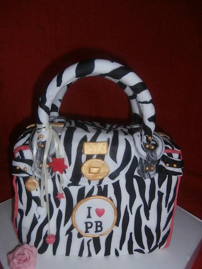 Pauls Boutique Handbag - Cake by Beverley Childs