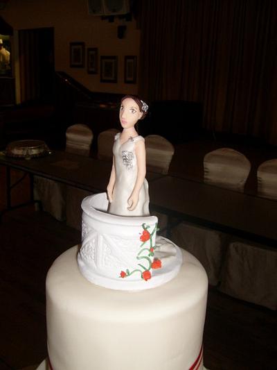 romeo and juliet wedding - Cake by Aoibheann Sims
